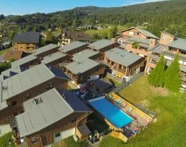 Les Flocons Verts *** vue du village