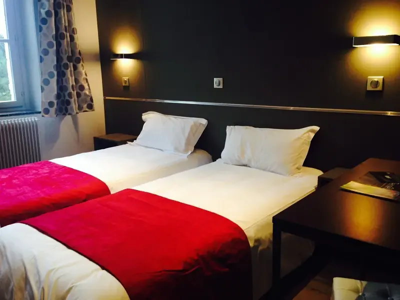 Chambre Lits Jumeaux Manoir De La Canche