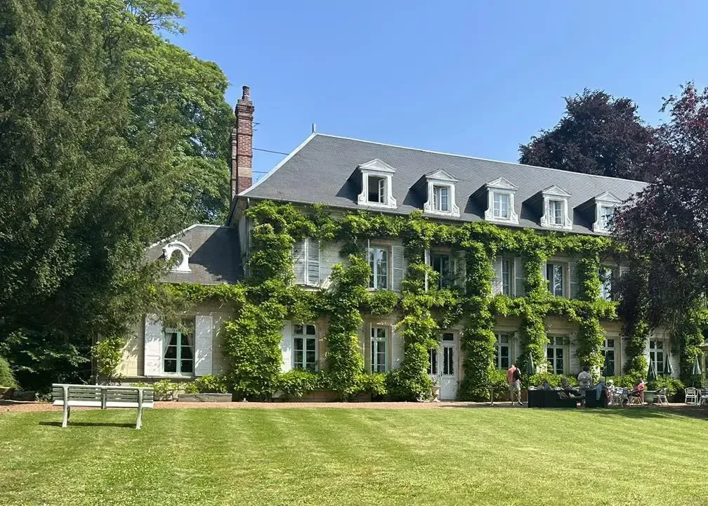 Le Manoir De La Canche vue du parc
