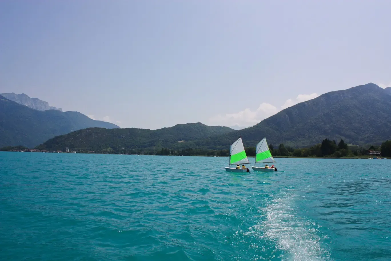 Le Pré du Lac **** parcours en bateau