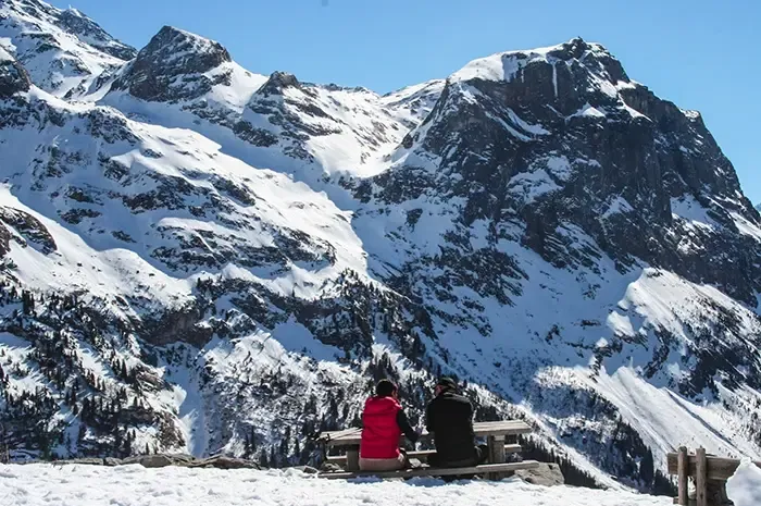 Pique Nique Hiver Vanoise Telemark