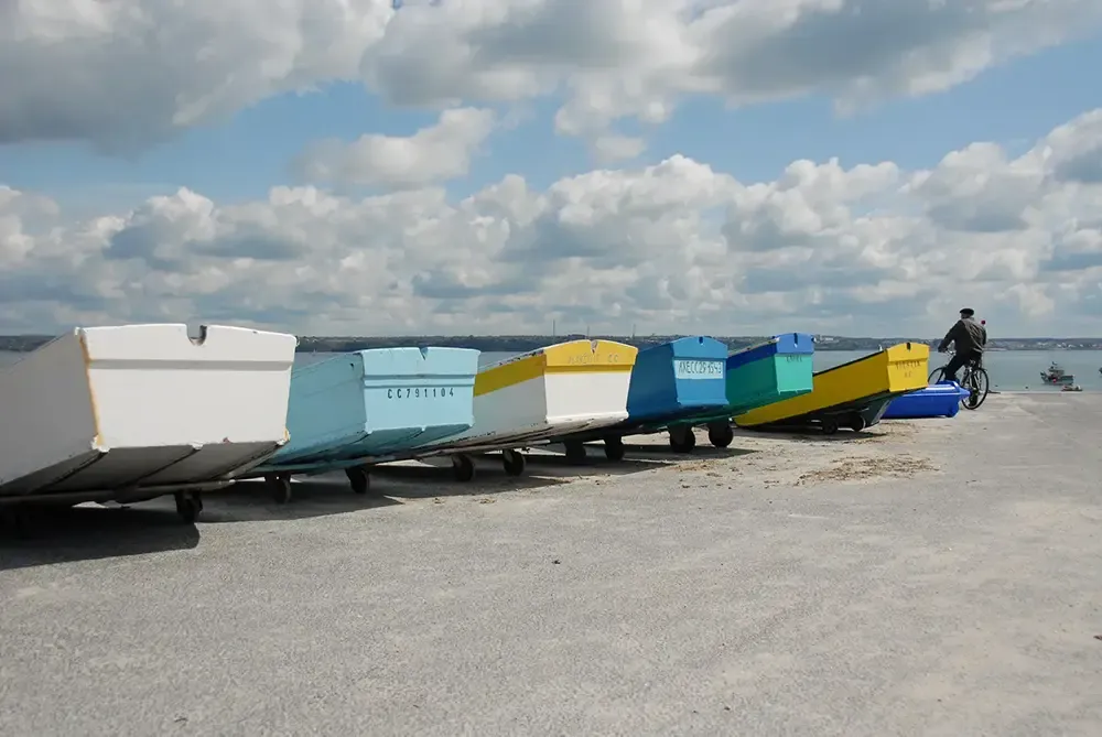 Barques Plage Le Kérambigorn Beg Meil