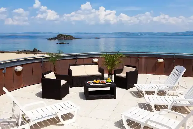 Salon Terrasse Vue Mer Douarnenez