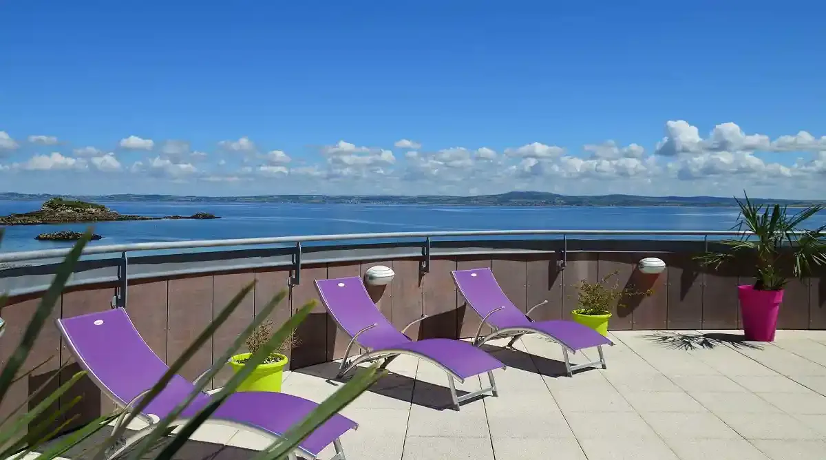 Solarium Vue Mer Douarnenez