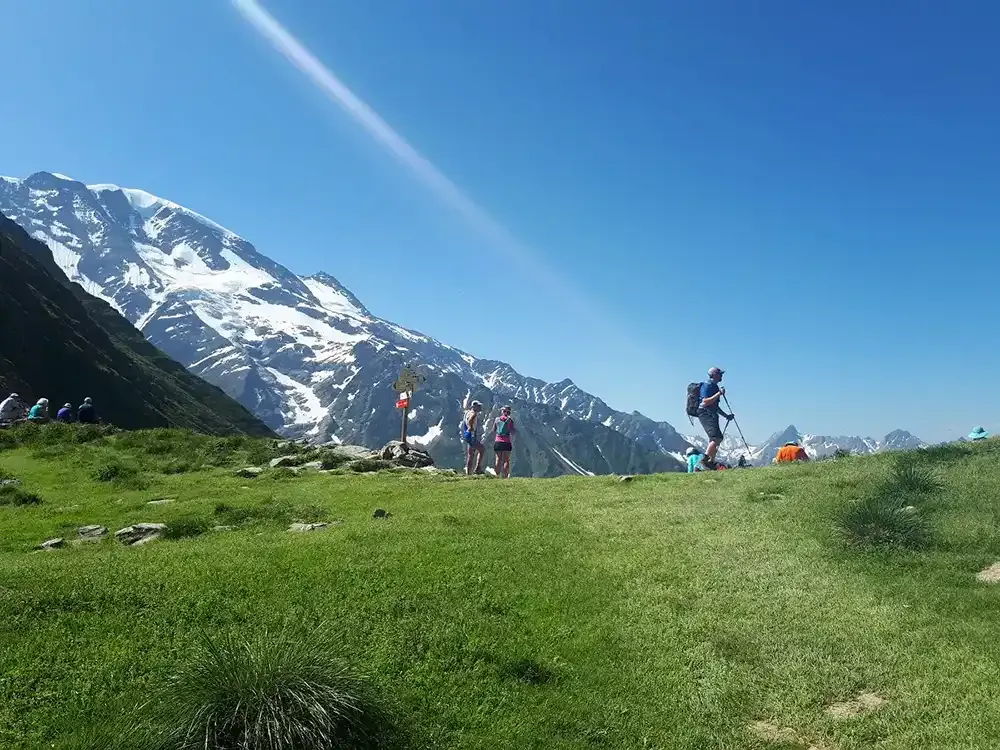 Randonnee Col De Voza Vacances Saint Gervais 1