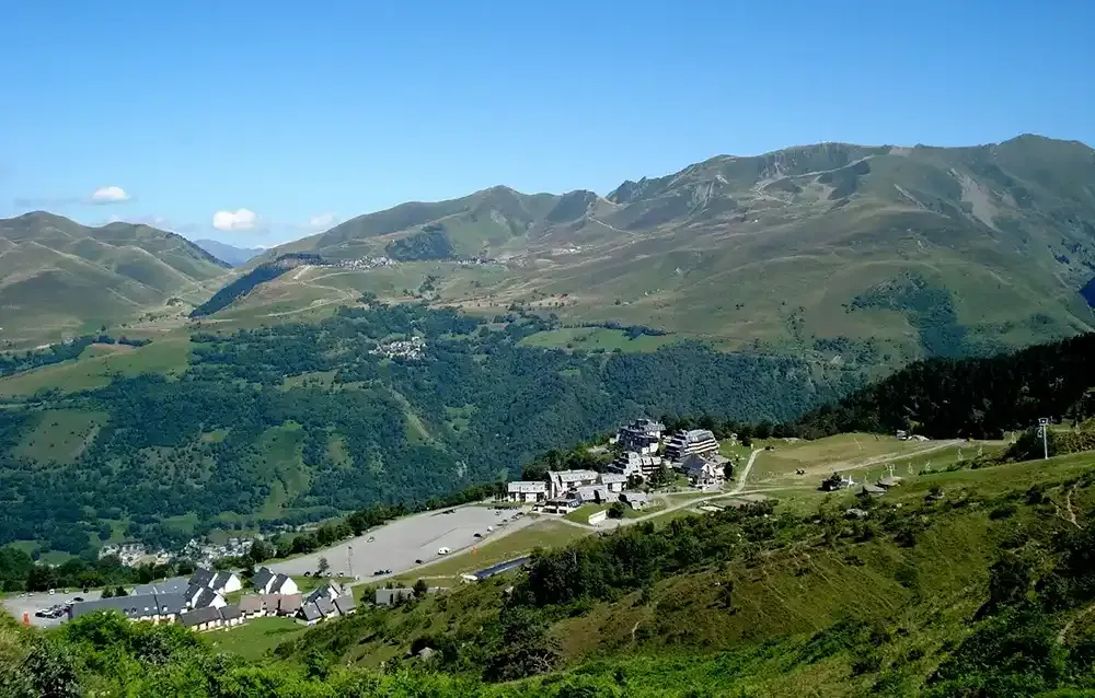 Val Louron Ete Vue Aerienne - Le Chalet Lou Lapadé