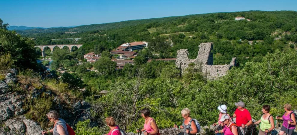 Séjour vélo, rando & spa en Ardèche méridionale en 2025