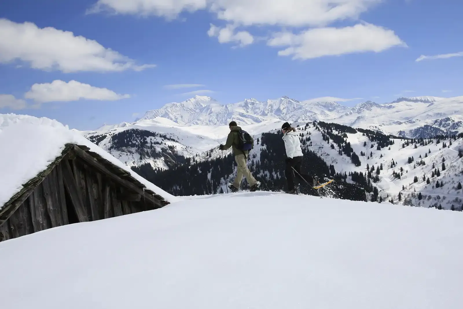 Radonnee Raquettes Hauteluce Le Chozal