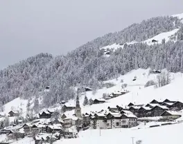Le Chozal Hauteluce Village Hauteluce Sous La Neige