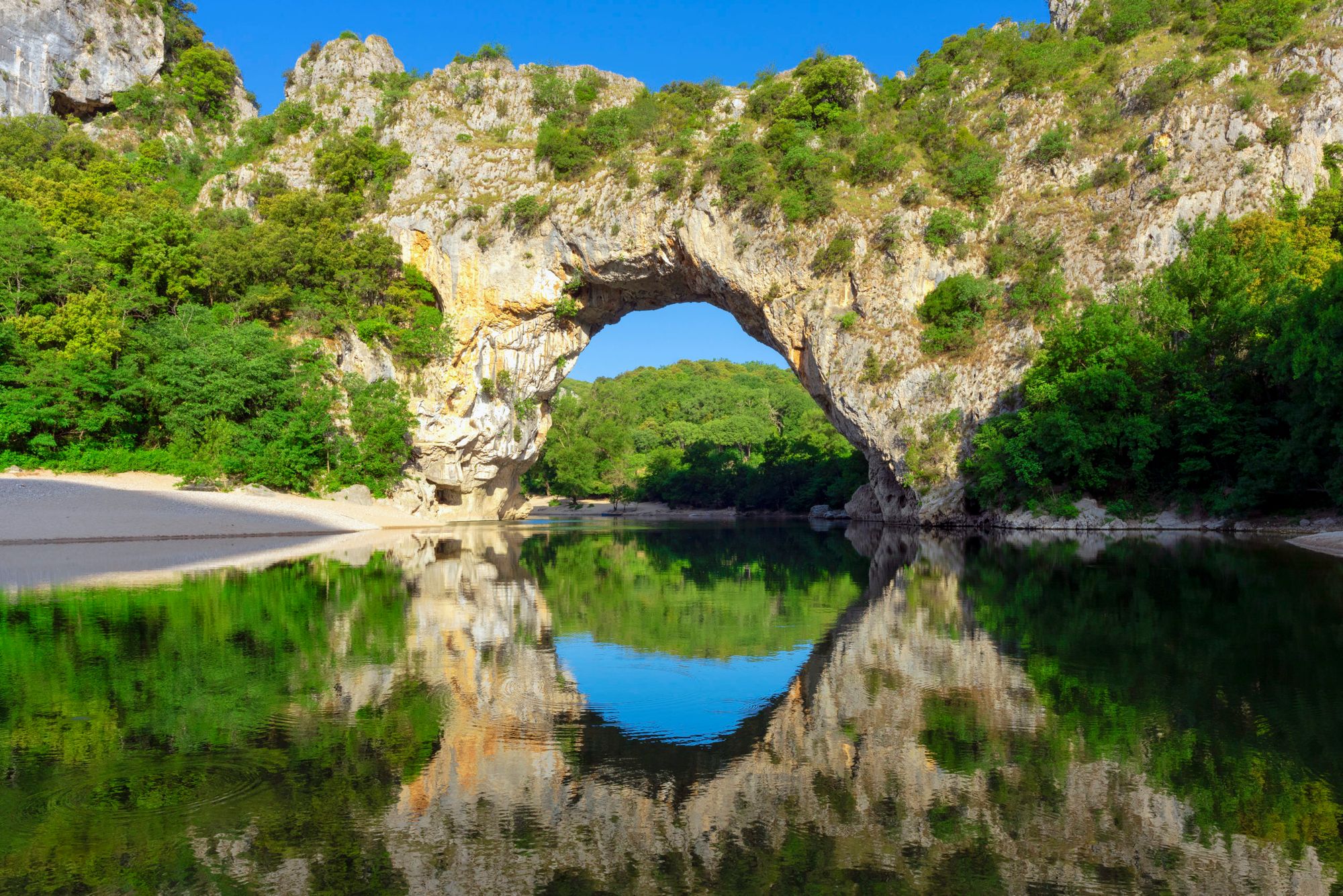 Vallon Pont D'Arc, Ardeche, France