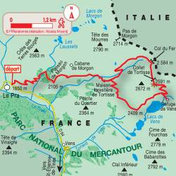 Circuit Rando Lac De Vens Alpes Maritimes