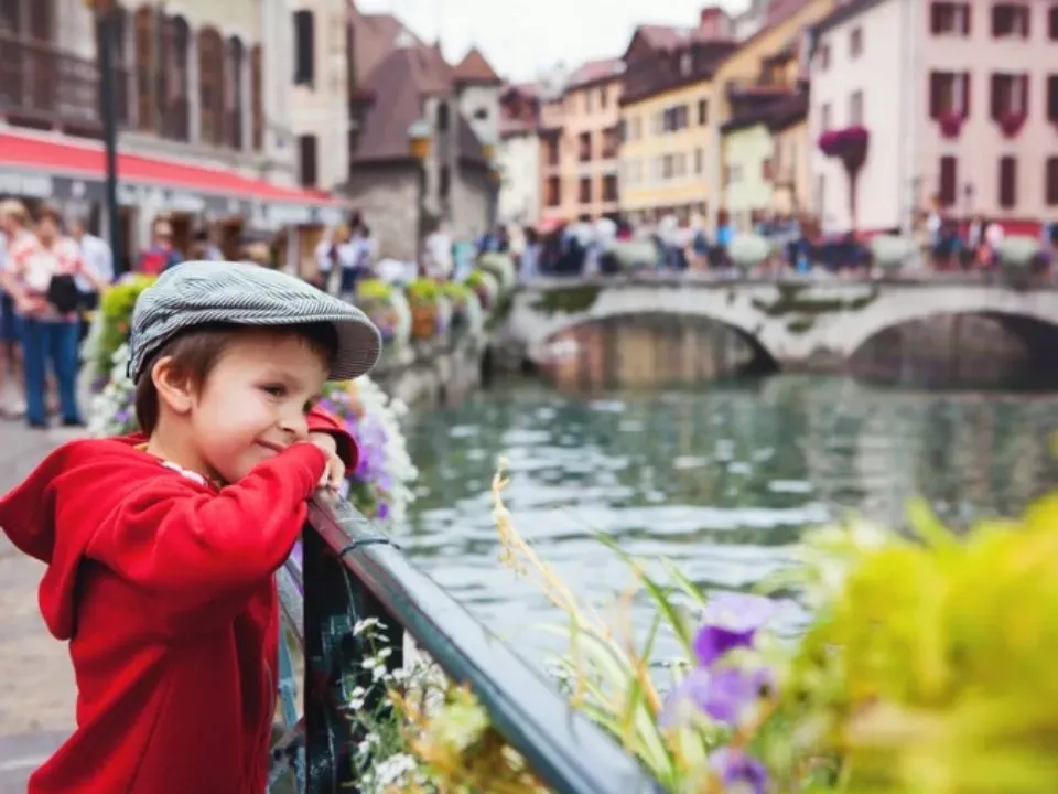 Classe découverte au bord du lac d’Annecy
