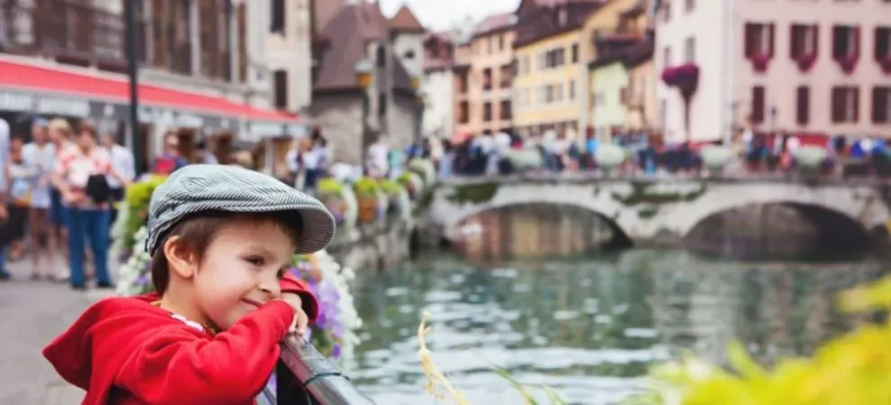 Classe découverte au bord du lac d’Annecy