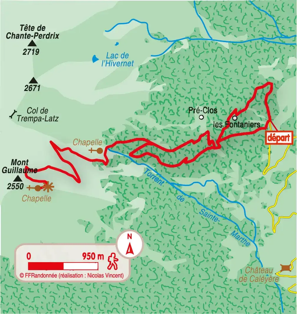 Montagne Chadenas Embrun