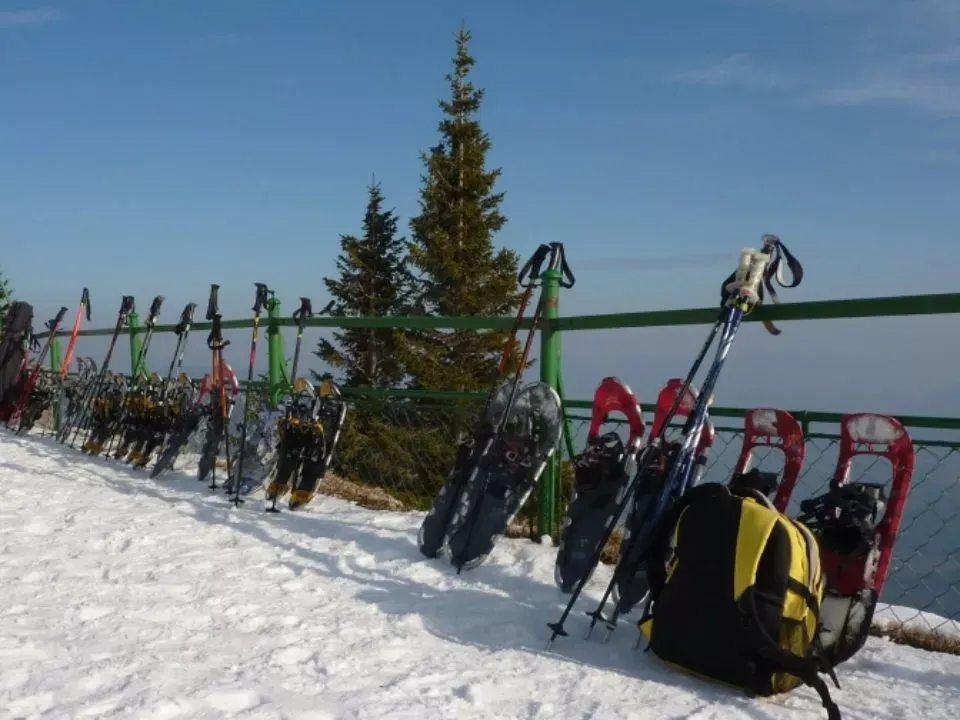 Randonnée raquettes dans le Mercantour