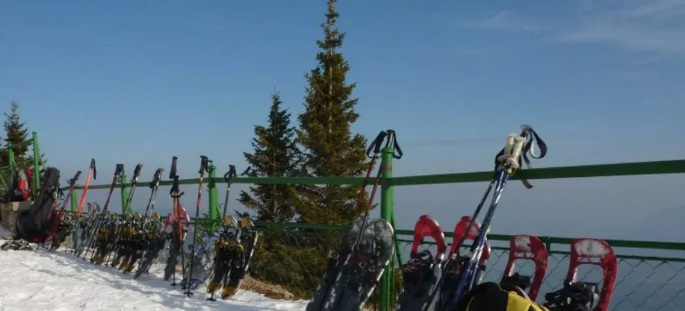 Randonnée raquettes dans le Mercantour