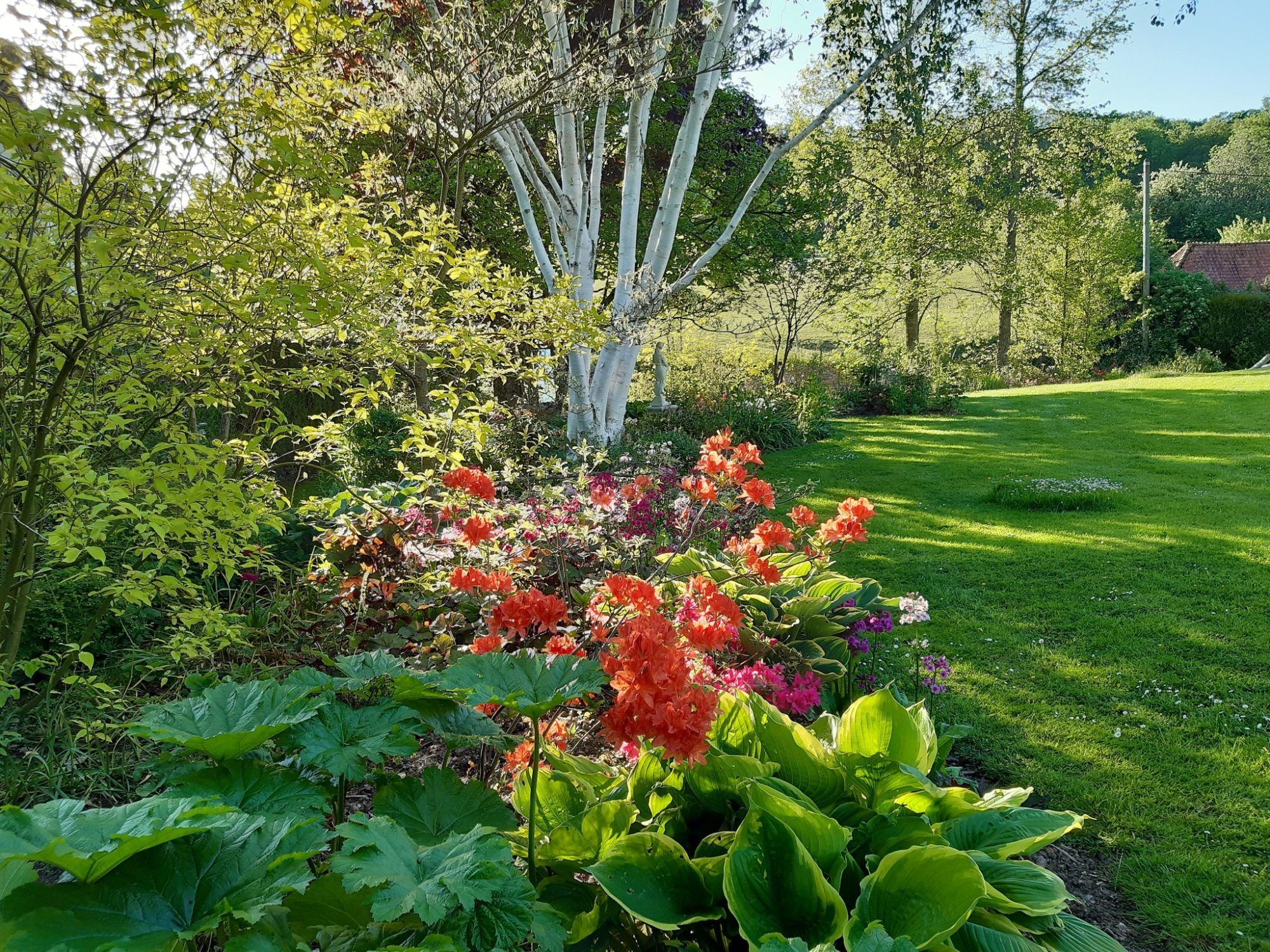 fleurs et jardins au manoir de la canche