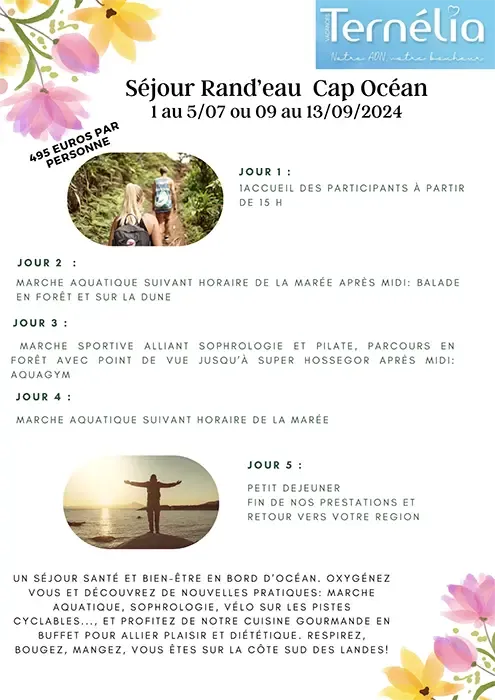 Randeau 2024 Avril Respirez, bougez, mangez, vous êtes sur la Côte Sud des Landes!