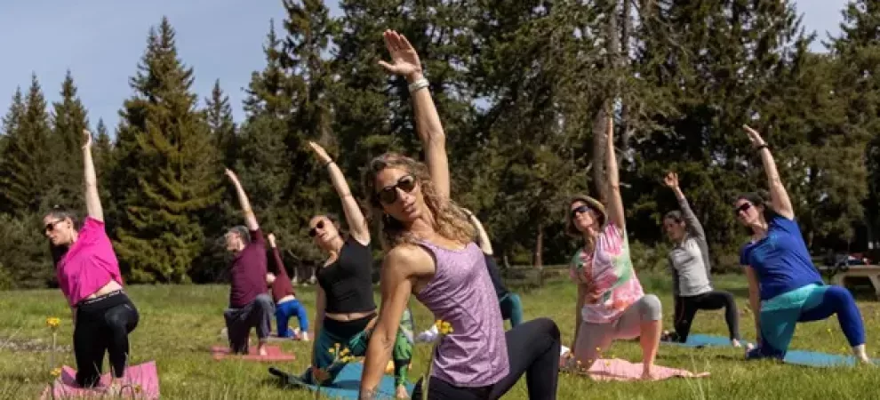 Yogapaddle et yoga aérien