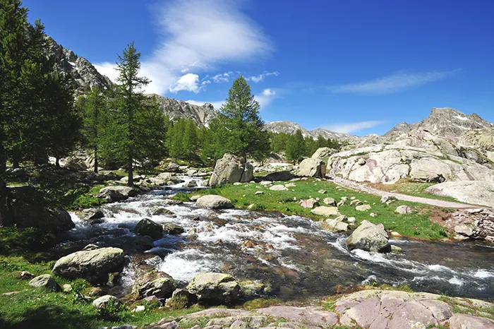 Paysage Des Alpes Maritimes