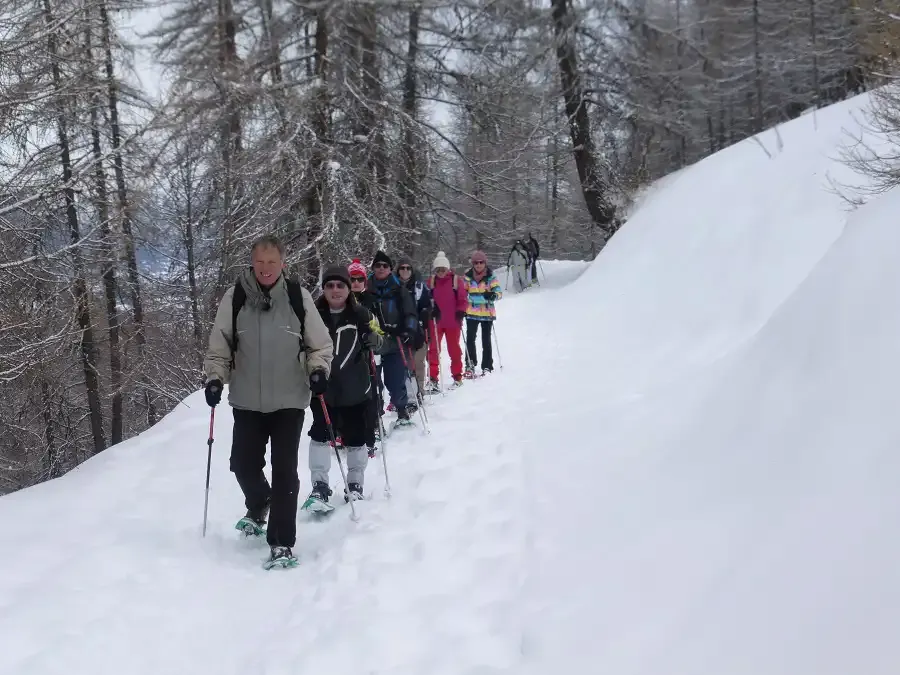 Sortie Raquette Le Chadenas Embrun