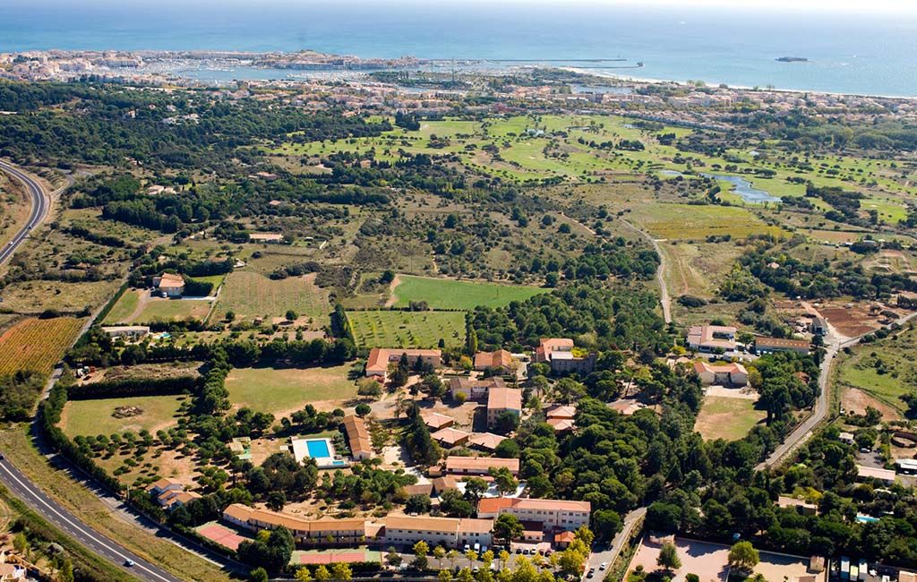Vue sur le domaine d'agde