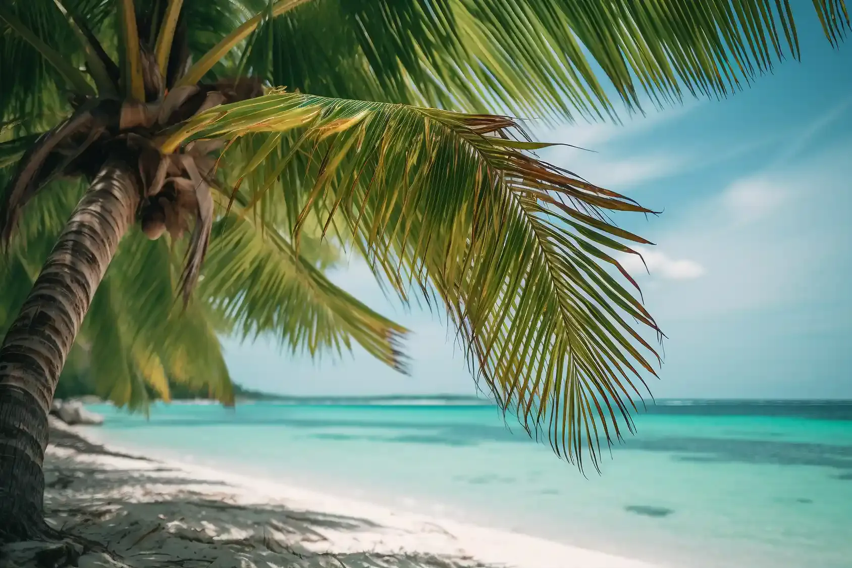 Martinique vue de plage magnifique