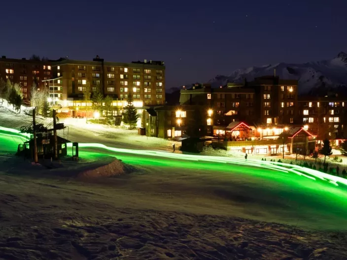 La descente aux flambeaux