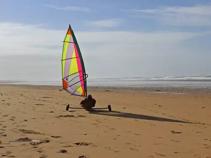 Découvrir le Char à voile