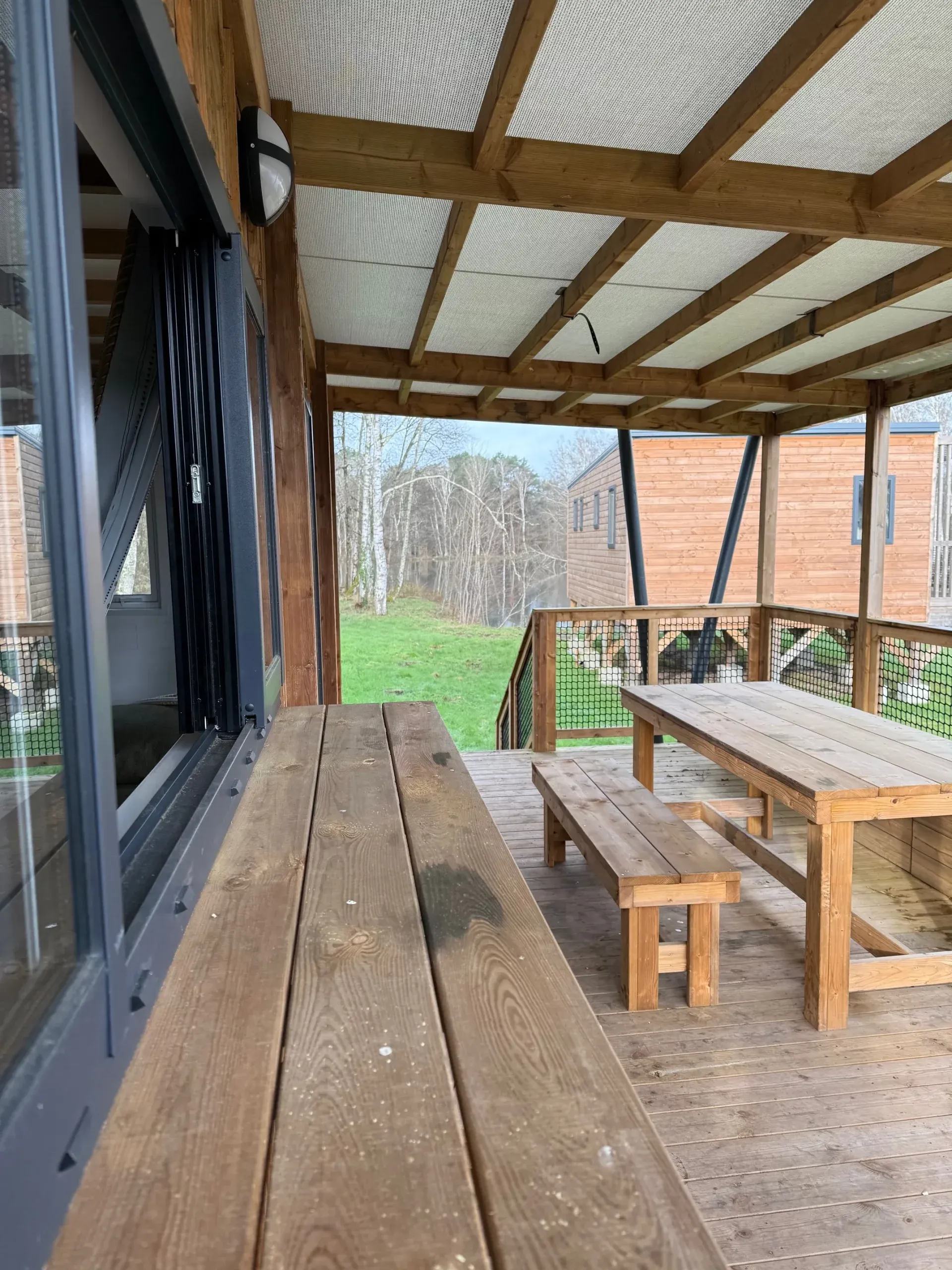 Domaine de Sainte-Montaine terrasse