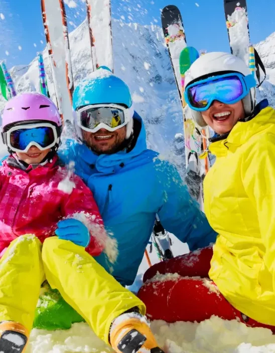vacances au ski en famille