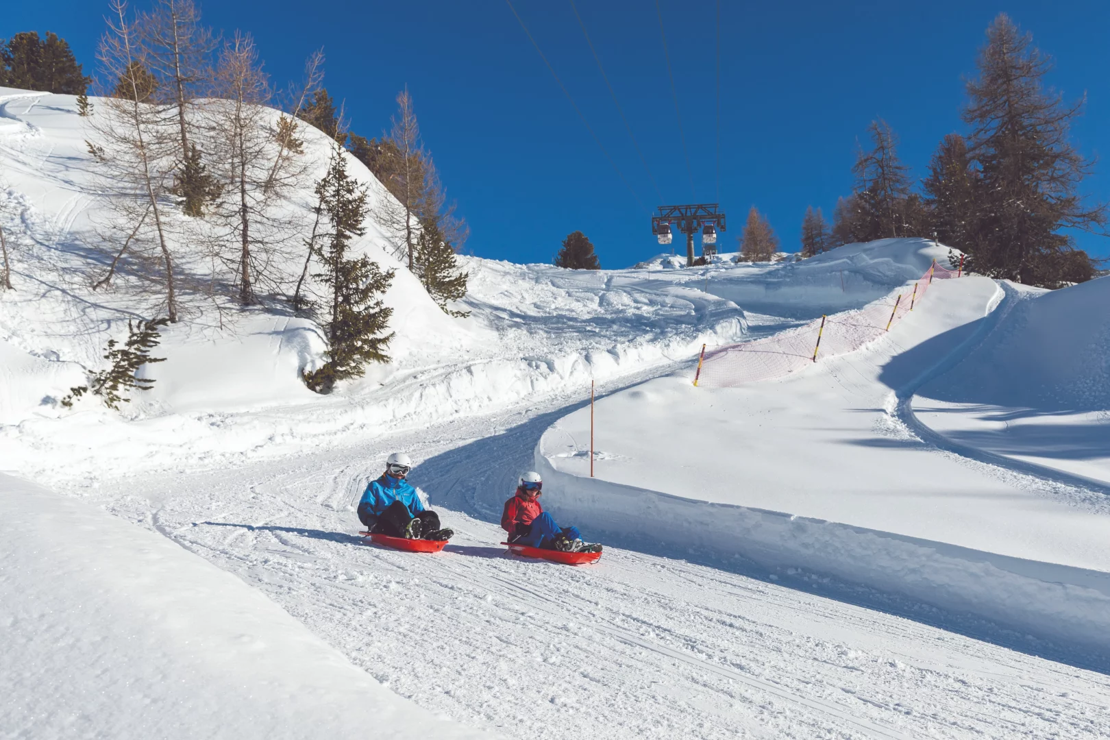 LaPlagne Piste De Luge Colorado©pierre Augier La Plagne Paradiski 3