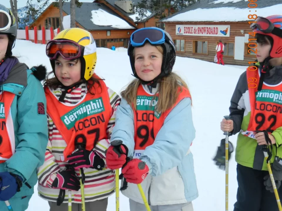 Ski alpin au Chalet du Ticou