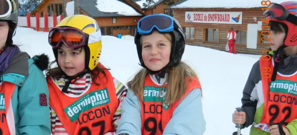 Ski alpin au Chalet du Ticou