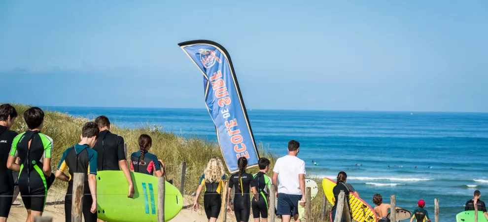 Surf et littoral à Cap Océan