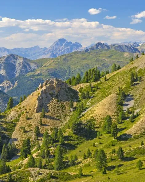A la montagne